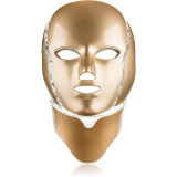PALSAR7 LED Mask Face and Neck mască de tratament cu LED pentru față și g&acirc;t Gold 1 buc