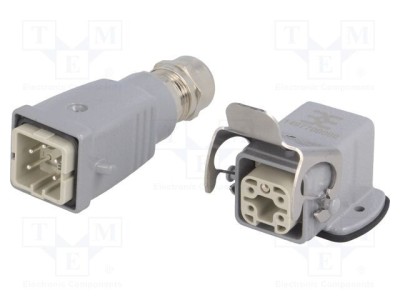 Conector HDC tată mamă soclu mufă 5 PIN set complet WEIDM&amp;Uuml;LLER foto