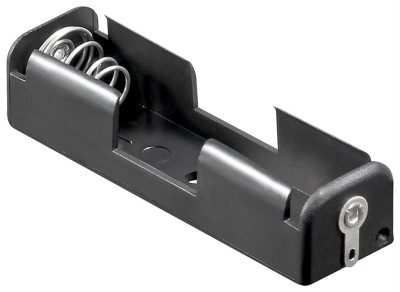 Suport 1x AA R6 cu urechi pentru lipire COMF BH-311-1D foto