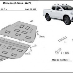 Scut metalic reductor si cutie de viteze Mercedes X-Class W470 2017-prezent