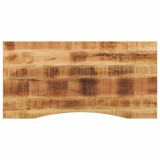 Cumpara ieftin Blat birou cu decupaj curbat 110x60x2,5cm lemn masiv mango brut