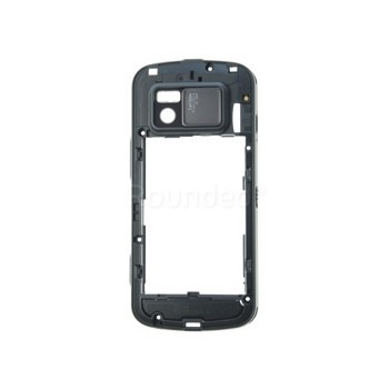 Nokia N97 Middlecover, Backcover Negru