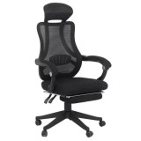 SCAUN DE BIROU ERGONOMIC OFF 927 NEGRU