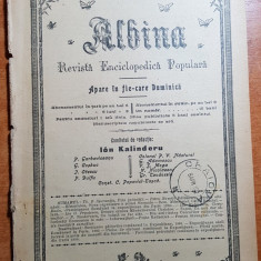 revista albina 24 martie 1902-art. despre albinarit,expozitia din paris