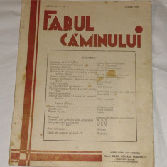 REVISTA FARUL CAMINULUI Anul III - Nr.1, IUNIE 1935