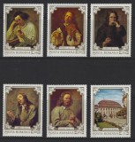 Romania MNH 1970 - Reproduceri de arta II pictura simturile - LP 751