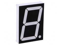 Afișaj LED 7 Segmente 38.1mm Albastru Catodic