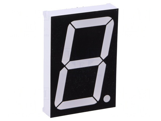 Afișaj LED 7 Segmente 38.1mm Albastru Catodic