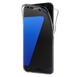 Husa Samsung Galaxy S7 Edge Silicon TPU Transparenta 360 Grade Slim