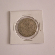 M3 C50 - Moneda foarte veche - Anglia - two shillings - 1949