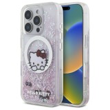 Hello Kitty - Hardcase Liquid Glitter Sweet Kitty Bows MagSafe (HKHMP16XLSWKH) - iPhone 16 Pro Max - White