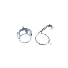 Set Fibra reparatie Angel Eyes DRL far stanga pentru BMW Seria 3 E90, E91 Facelift 2008-2012