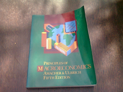 Principles of macroeconomics - Amacher (Principiile macroeconomiei) foto