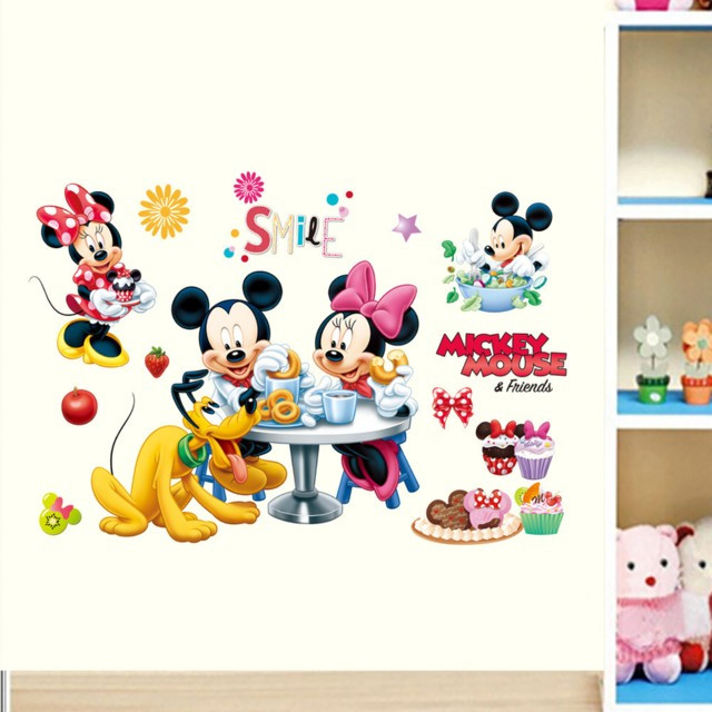 STICKERE DECORATIVE autocolante perete ieftine camera copii Disney MICKEY  MOUSE | Okazii.ro