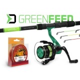 Set feeder lanseta, mulineta 4000, fir, Delphin GreenFEED 3.6 m, A: 100 g