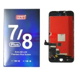 Display LCD Touchscreen cu Rama Apple iPhone 7 Plus, Negru, Incell
