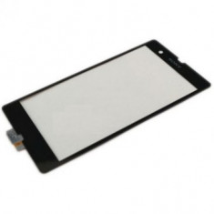 Geam cu touchscreen Sony LT36 Xperia Z Original Negru foto