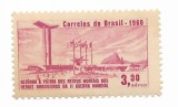 Brazilia - Posta aeriana - Intoarcerea cenusii eroilor din cel de-al doilea razboi mondial din Italia, 1960 - neobliterat