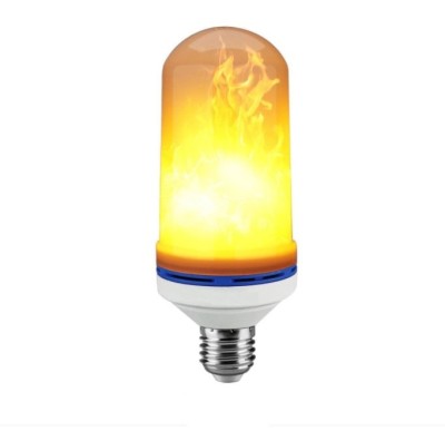 Bec Led Flame cu efect de flacara 6w E27 1300K foto