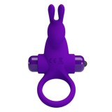 PRETTY LOVE - VIBRATOR RING I RABBIT FOR PURPLE PENIS, PRETTY LOVE MALE