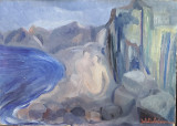 Juliette Orasianu (1896&ndash;1954) - Tineri la malul marii