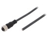 Cablu Conectare M12 5 Pini Drept 10m 125VAC 4A PUR