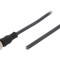 Cablu Conectare M12 5 Pini Drept 10m 125VAC 4A PUR