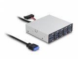 Front panel 3.5&quot; la 10 x USB 3.0-A, Delock 64208