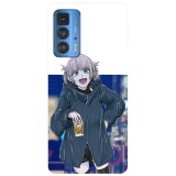 Husa compatibila cu Motorola Edge 20 Lite model Nazuna Nanakusa Call of the Night, Silicon, TPU, Viceversa