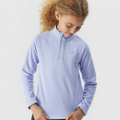 Lenjerie termoactivă din fleece (bluză) pentru fete - mentă