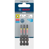Bosch PRO T Impact - Set capete de insurubare profil TORX 3 bucati