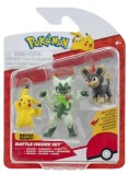 Pokemon Battle 3 Pk Litleo, Pikachu, Floragato Pkw4087