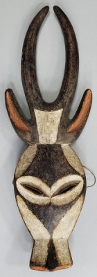 Masca Kwele, Gabon, Secol XX foto