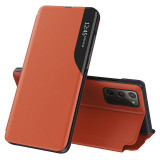 Cumpara ieftin Husa pentru Samsung Galaxy S20 FE 4G / S20 FE 5G, Techsuit eFold Series, Orange