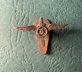 Miniatura de buton la rever Pilot Militar Carol 2 pe timp de razboi
