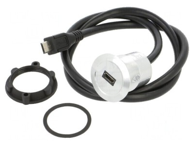 Adaptor USB 2.0 pentru montare pe panou foto