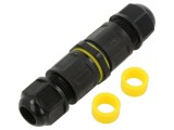 Conector Alimentare AC SHENZHEN GREENWAY IP68 M684D.3P.4-11MM Negru