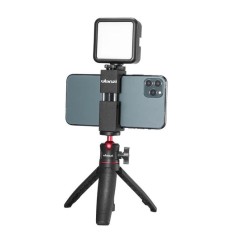 Set Vlogging 6 Ulanzi pentru Telefon - Mini trepied MT08, Suport Telefon ST02S, Lampa LED VL49