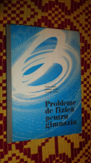 probleme de fizica pentru gimnaziu an 1982./223pagini- mihail sandu foto