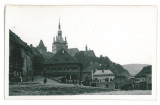 1345 - SIGHISOARA, Mures, Market - old postcard, real Photo - unused - 1934