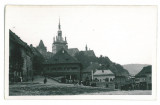 1345 - SIGHISOARA, Mures, Market - old postcard, real Photo - unused - 1934, Necirculata, Fotografie