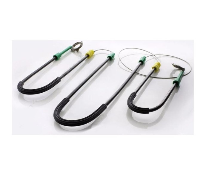 Set reparatie macara geam Vw Golf 3 (1h) (Model Cabrio), 08.1991-04.1999; Vw Golf 4 (1j) (Model cabrio), 08.1997-09.2006, RapidAuto ZNP95384