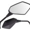 Set oglinzi moto/atv brat metal, carcasa platic, culoare negru, filet M10, model... Cod Produs: MX_NEW LUSMLYM1LR10MR1108