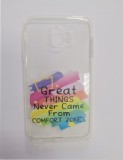Husa Samsung J6+ 2018 j610 Clear Rainbow