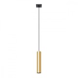 Lampă Suspendată Lagos, Strălucire Aurie, Oțel, 1 Bec Tub, Modernă De Interior