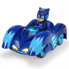 Masina Dickie Toys Eroi In Pijama Mission Racer Cat-Car Cu Figurina foto