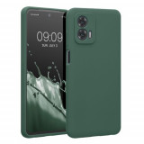 Husa kwmobile pentru Motorola Moto G73, Silicon, Verde, 60831.166, Carcasa