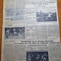 sportul popular 22 februarie 1960-CCA-donawitz 6-0,dinamo-wisla cracovia 2-0