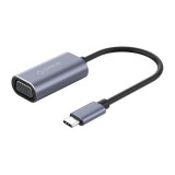 Cumpara ieftin Cablu Orico CTV USB Type-C , VGA gri