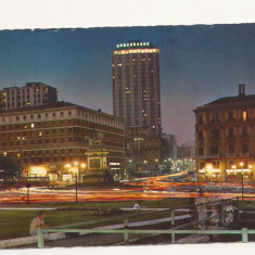 IT2-Carte Postala-ITALIA - Napoli, Piazza Municipio ,circulata 1974